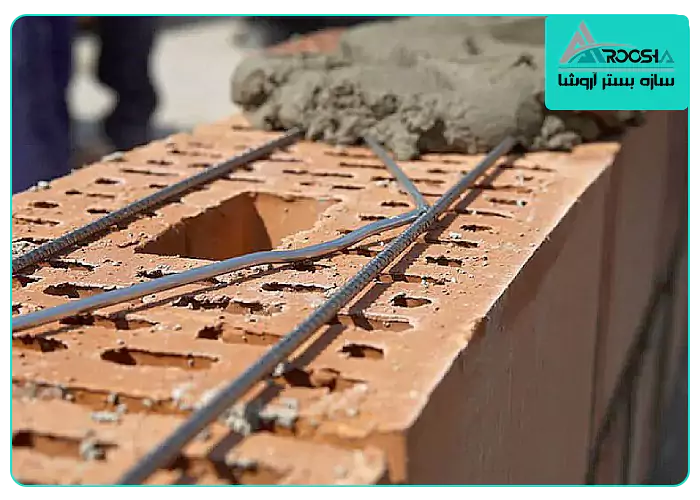 اتصال مناسب به اجزای دیگر دیوار