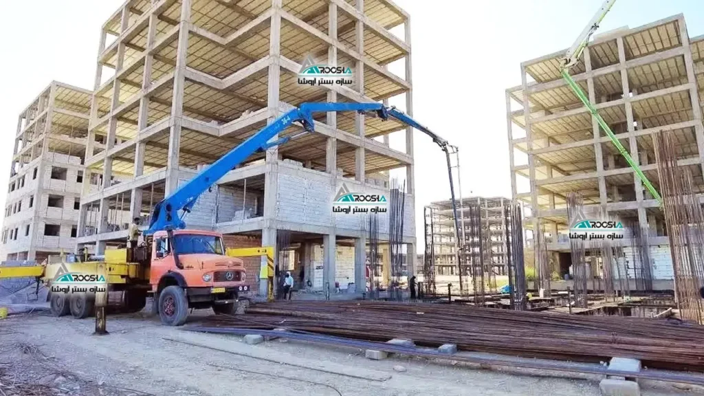 تامین متریال وال پست و میلگرد بستر پروژه نهضت مسکن ملی آرامش گرگان