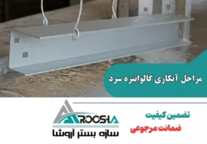 مراحل آبکاری گالوانیزه سرد