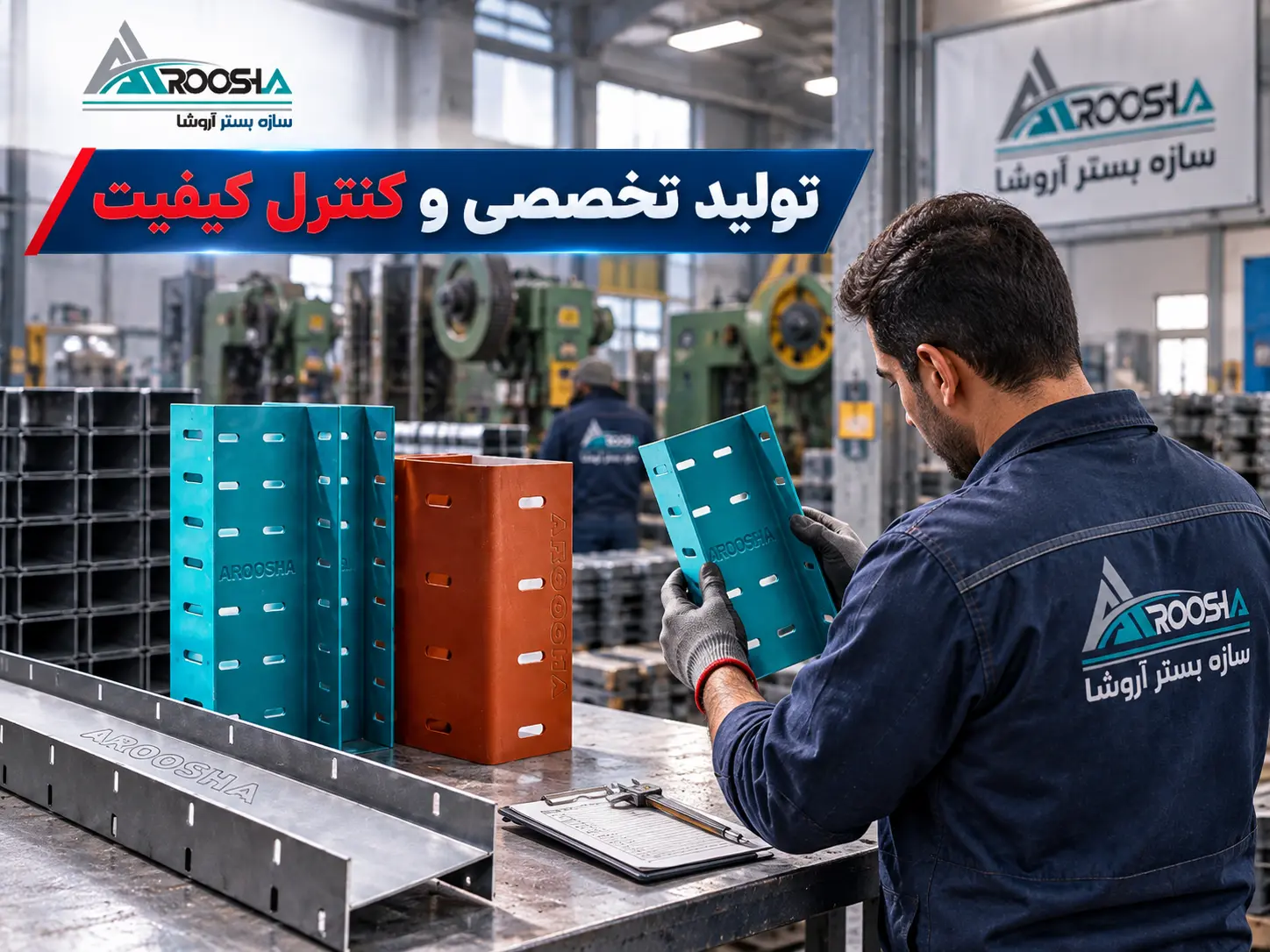 تولید تخصصی وال پست و تجهیزات مهار دیوار توسط سازه بستر آروشا